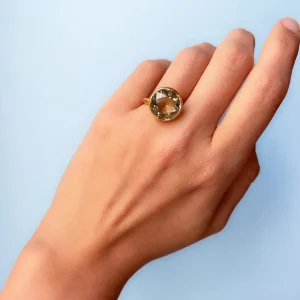 Bague Princesse Quartz Fumé