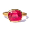 Bague Princesse Spinelle Rouge
