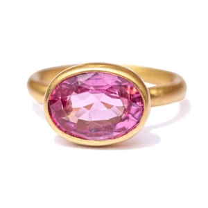 Bague Princesse Tourmaline Rose
