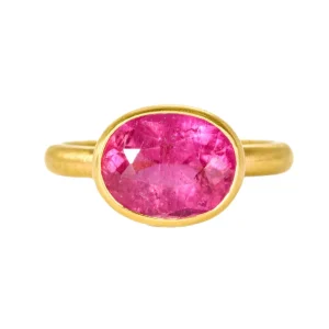 Bague Princesse Tourmaline Rose
