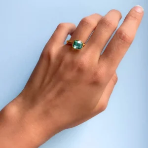 Bague Princesse Tourmaline Indicolite