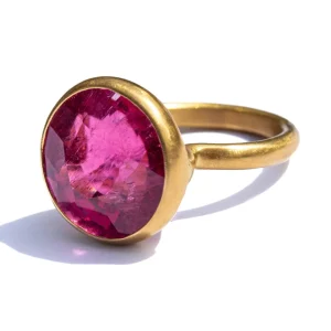 Bague Princesse Tourmaline Rose
