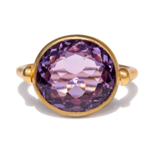 Bague Swivel Améthyste