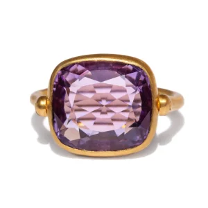 Bague Swivel Améthyste