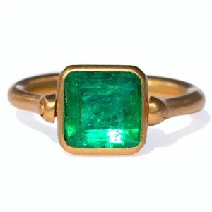Bague Swivel Emeraude