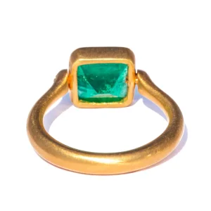 Bague Swivel Emeraude