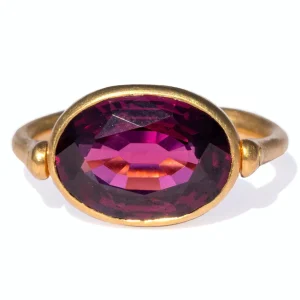 Bague Swivel Grenat