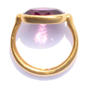Bague Swivel Grenat