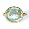 Bague Swivel Quartz Vert