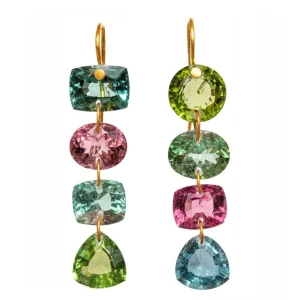 Boucles d'oreilles Arabella Tourmaline