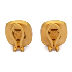 Boucles d'oreilles Clip Gold Gem