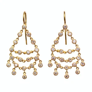Boucles d'oreilles Dancing Emilie Diamant