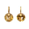 Boucles d'oreilles Mini Brilliant Citrine