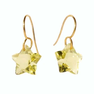 Boucles d'oreilles Mini Wonder Quartz Citron