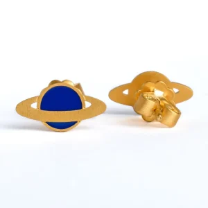 Boucles d'oreilles Saturne