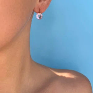 Boucles d'oreilles Small Brilliant Améthyste