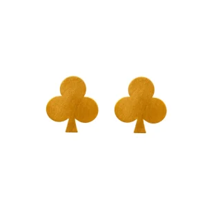 Boucles d'oreilles Trèfle