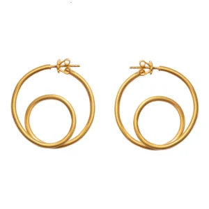 Boucles d'oreilles Volute