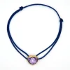 Bracelet Cœur Améthyste