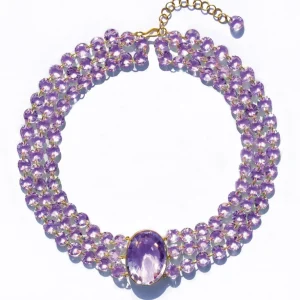 Collier Diana Améthyste