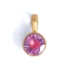 Pendentif Bindi Saphir Rose