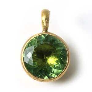 Pendentif Bindi Tourmaline Verte