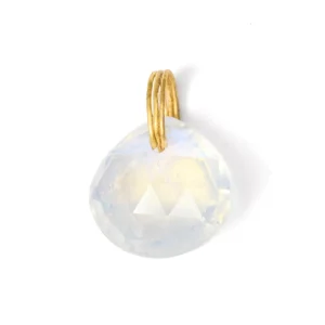 Pendentif Briolette Pierre de Lune