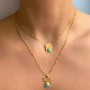Pendentif Ganesh Turquoise