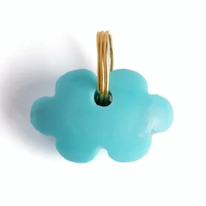 Pendentif Nuage Turquoise