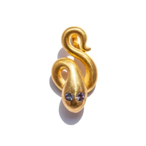 Pendentif Serpent Tanzanite