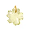 Pendentif Trèfle Quartz Citron