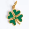 Pendentif Trèfle Vert