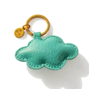 Porte-clefs Nuage Aigue-marine