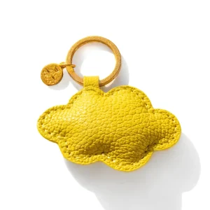 Porte-clefs Nuage Jaune